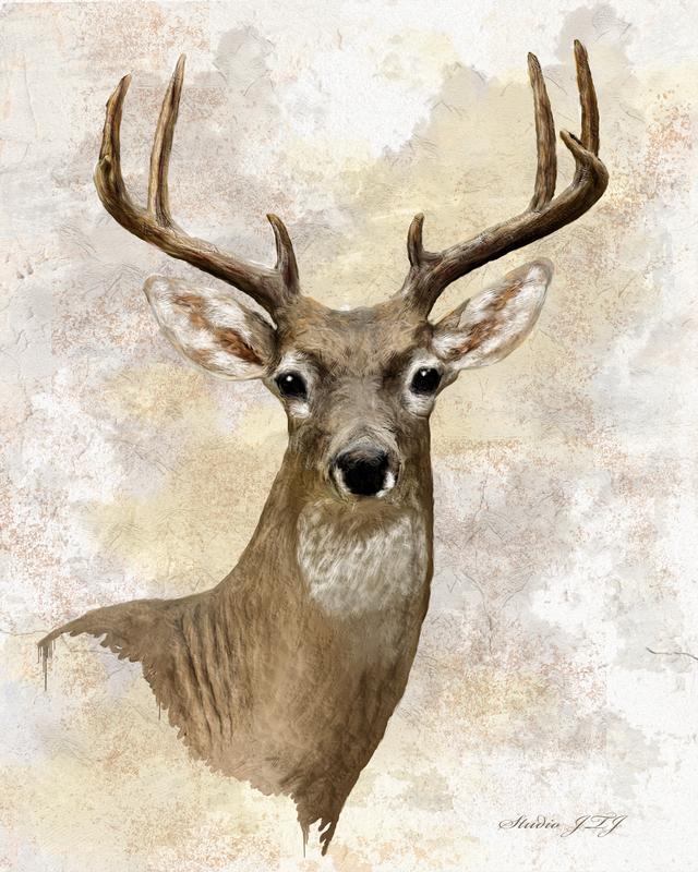 Deer Paint 1