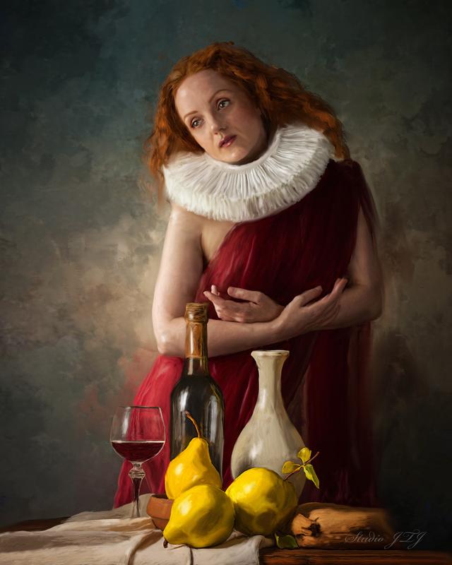 Pears and Pomegranate